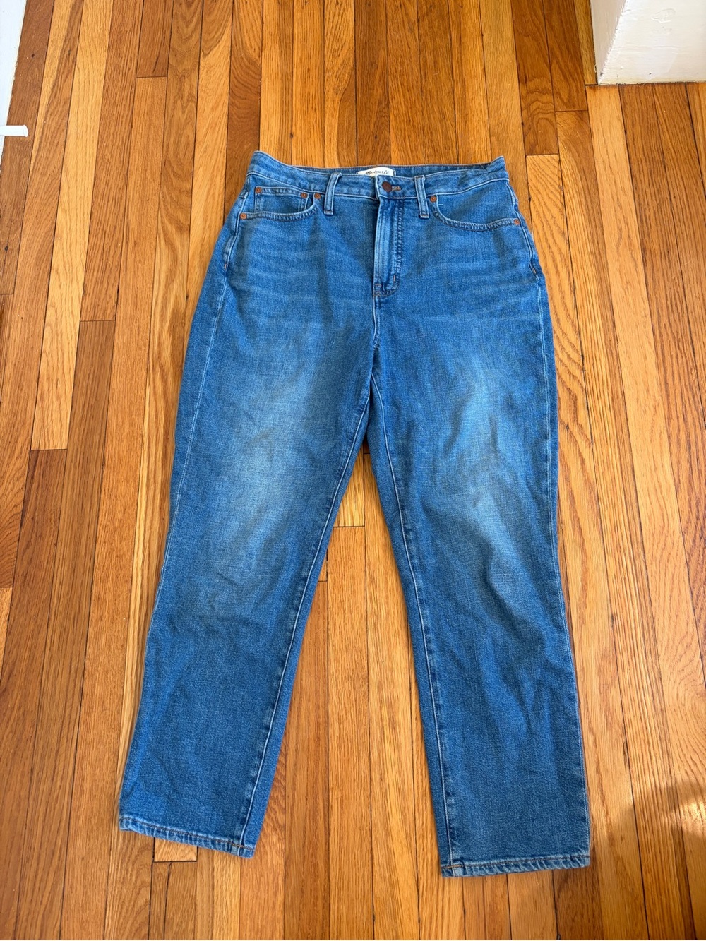 Madewell Curvy Perfect Vintage Crop Jean Size 28